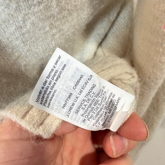 Madewell Alpaca Wool Cowl pull over long sleeve sweater Size M - Picture 5 of 11